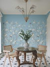Lingering Garden Sky Blue Wall Mural thumbnail 1