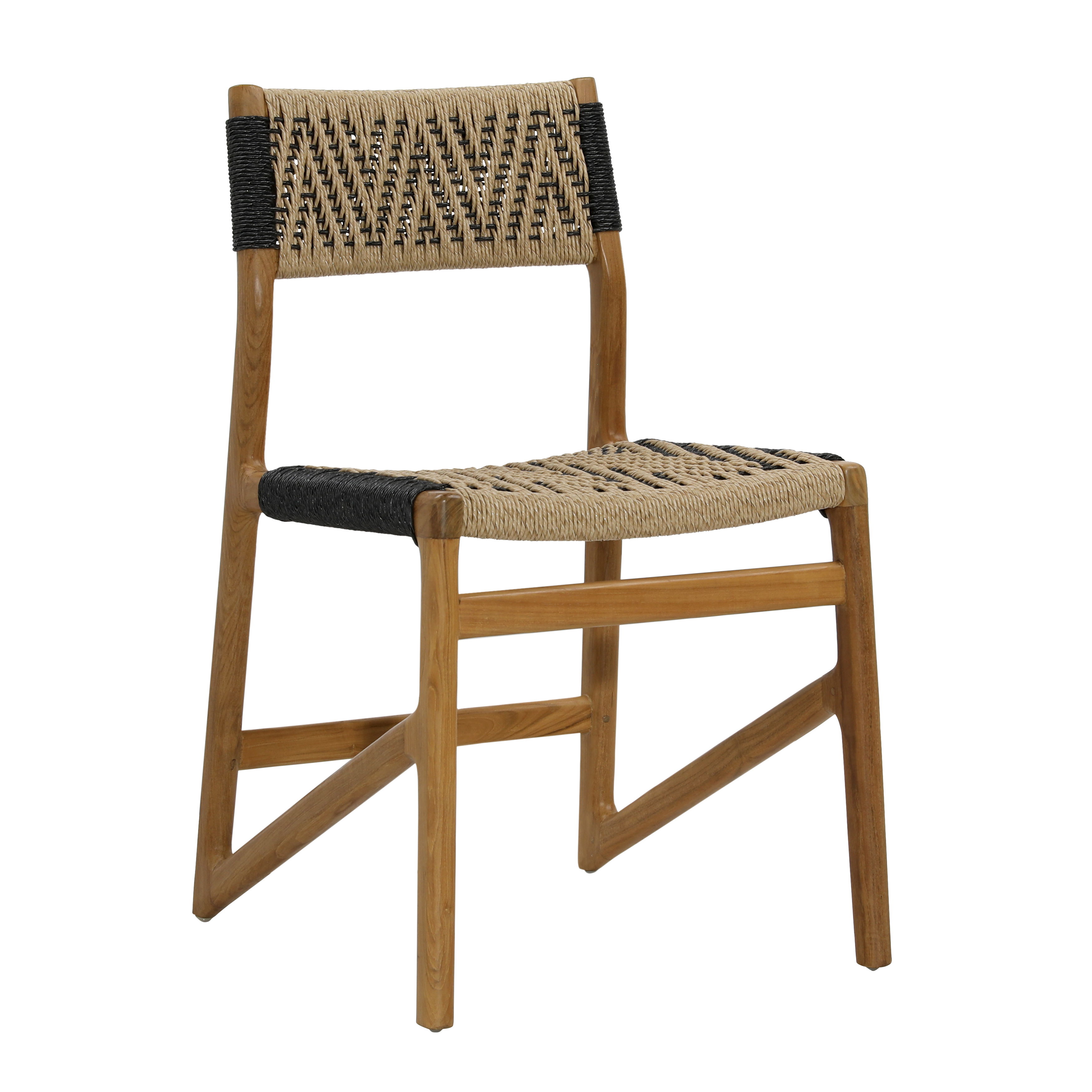 Lumen Dining Chair NABK, by Dovetail, 18.65" width x 32.25" height x 22.12" depth View 1