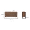 Wiley Dresser Vintage Brown, by Moe's Home, 63" width x 30" height x 19" depth thumbnail 14
