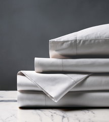 Online Designer Bedroom DELUCA SATEEN SHEET SET IN SILVER