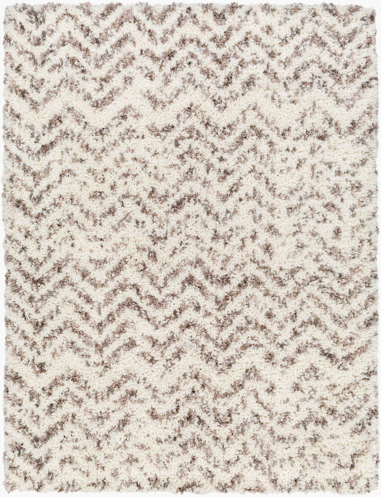 Ultra Shag Machine Woven Rug, by Surya, 1'3.75" length x 1'3.75" width