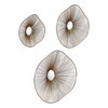 Avarie Gold Metal Wall Art Set/3, by Uttermost, 25" width x 20.5" height x 3" depth thumbnail 4