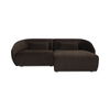 Amelia Nook Modular Right Sectional Espresso thumbnail 0