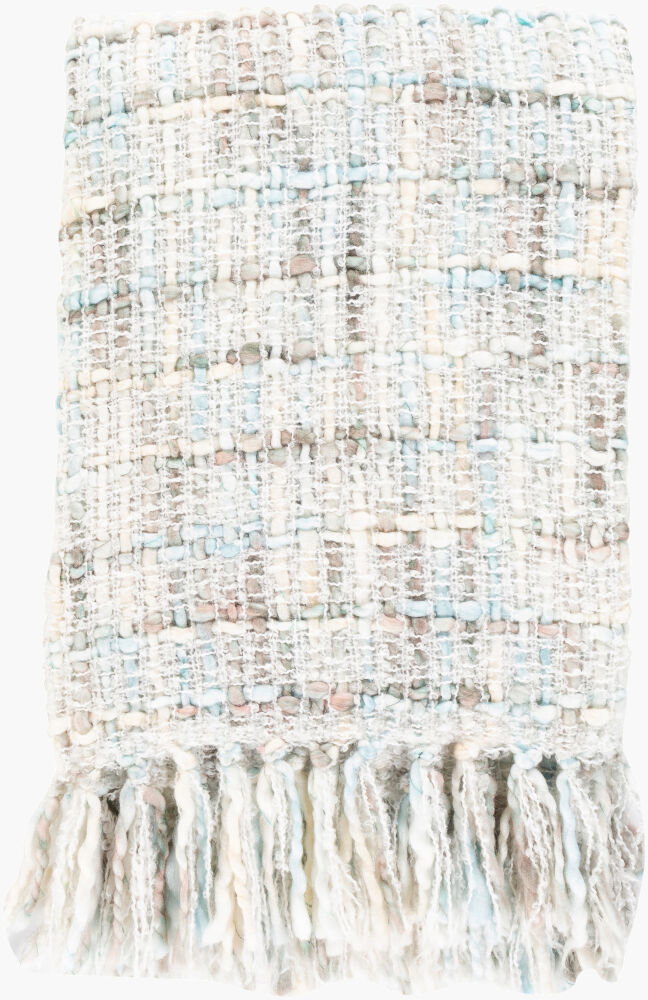 Saugatuck Throw, Blankets & Throw by Surya, 60" length x 50" width