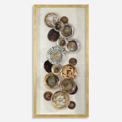 Myla Antique Plate Shadow Box