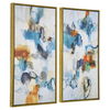 Casual Moments Framed Abstract Art Set/2, Painting by Uttermost, 21.5" width x 41.5" height x 2" depth thumbnail 5