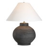 Tramore Rustic Charcoal Table Lamp, by Uttermost, 1'10" width x 2'1.5" height x 1'10" depth thumbnail 1