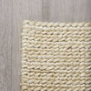 Milo 9 x 12 Camel Color Woven Hemp Area Rug, by Mercana, 12' length x 9' width x 0.98" height thumbnail 4
