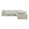 Clay Classic L-shaped Modular Sectional Coastside Sand thumbnail 1