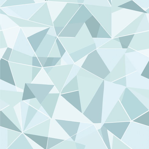 Shattered Prism Teal Peel & Stick Wallpaper