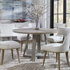 Gidran Gray Dining Table, Furniture by Uttermost, 52" width x 29.9" height x 52" depth thumbnail 9