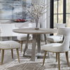 Gidran Gray Dining Table, by Uttermost, 52" width x 29.9" height x 52" depth thumbnail 9