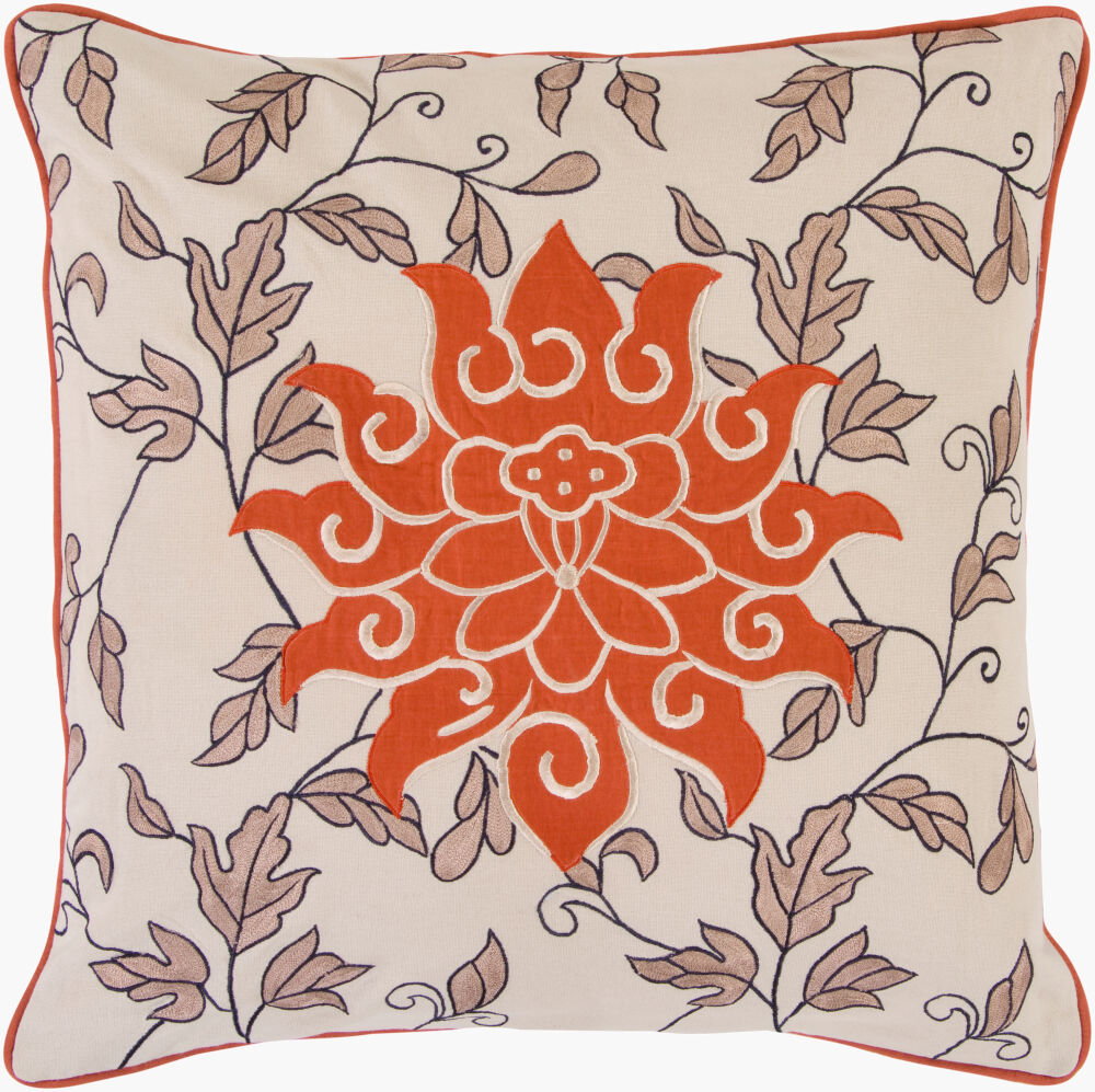 Starburst Accent Pillow, Decorative Pillow by Surya, 18" length x 18" width