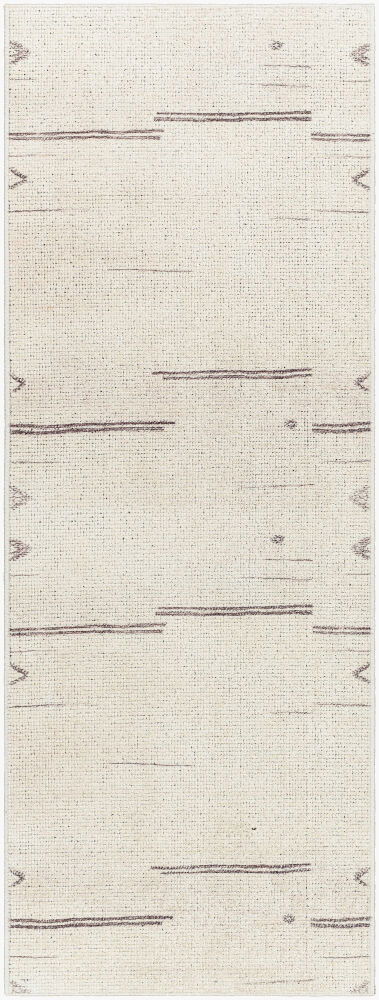 Rivi Machine Woven Rug, by Surya, 7'2.61" length x 2'7.5" width