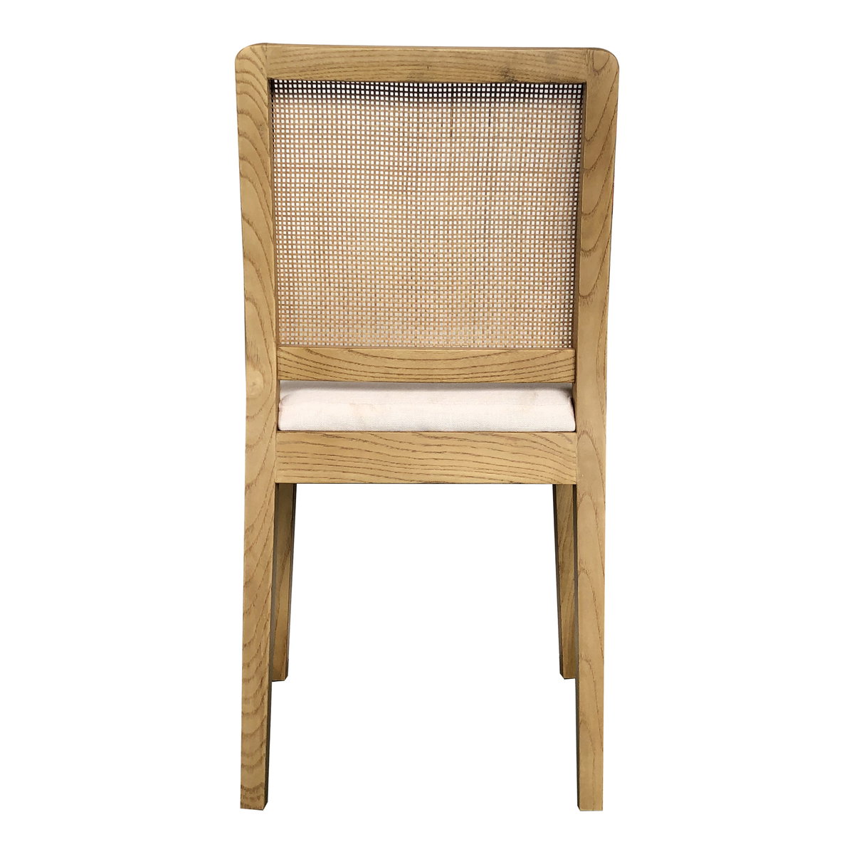 Orville Dining Chair Natural - Set Of Two, by Moe's Home, 18.5" width x 33" height x 16.5" depth View 6