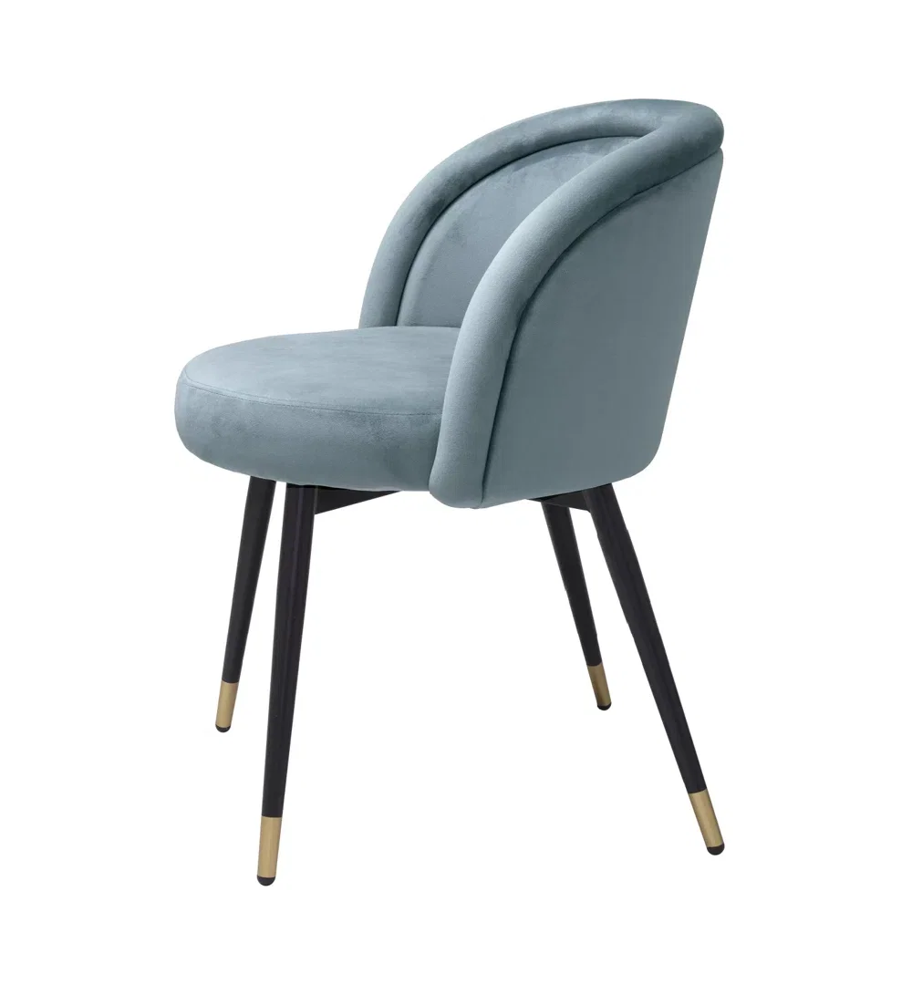Chlo Upholstered Dining Chair, by Eichholtz USA, 23" width x 30" height x 23" depth View 5