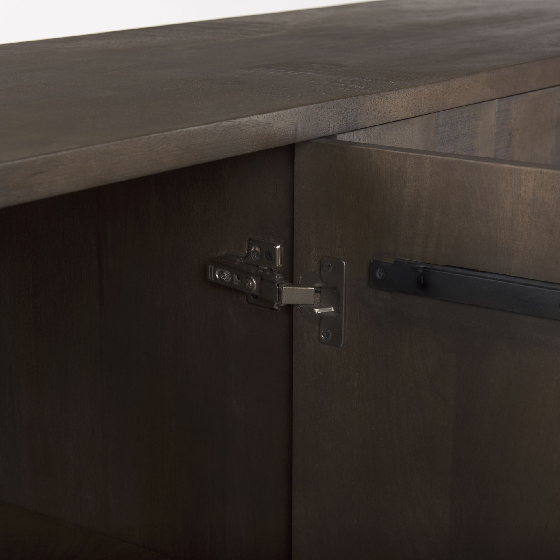 West  Wooden Angular Sideboard large image 