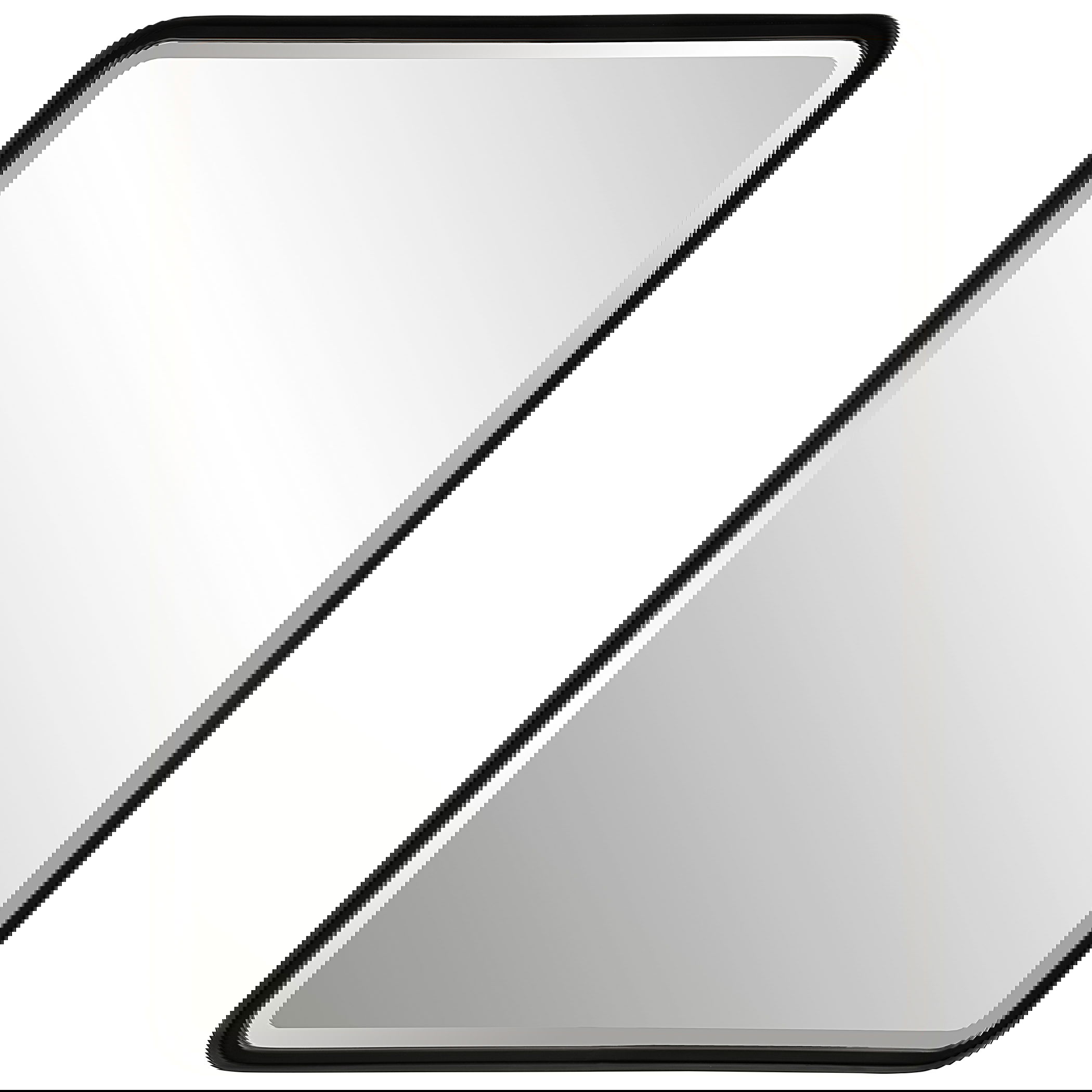 Crofton Black Large Mirror, by Uttermost, 30" width x 40" height x 3" depth View 1