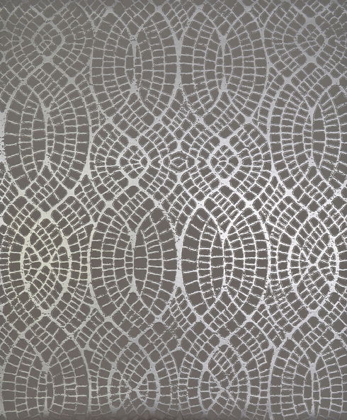 Tortoise Grey & Silver Wallpaper