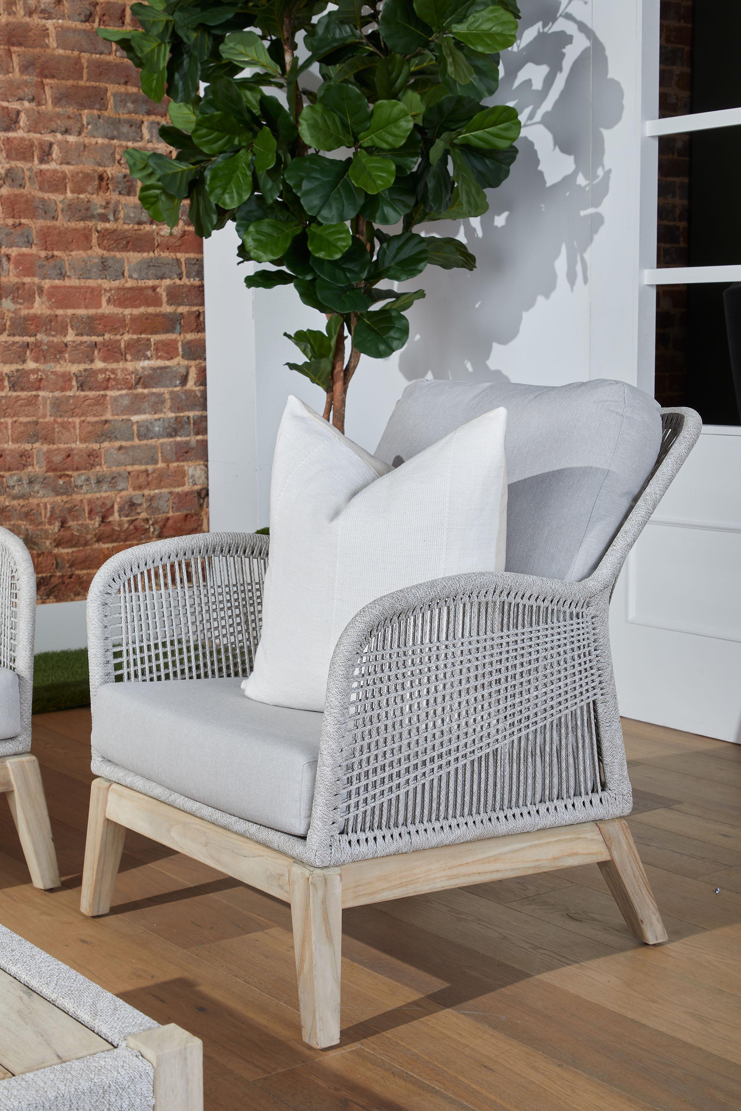 Loom Outdoor Club Chair, Accent Chair by Essentials for Living, 30.5" width x 35" height x 37" depth View 13