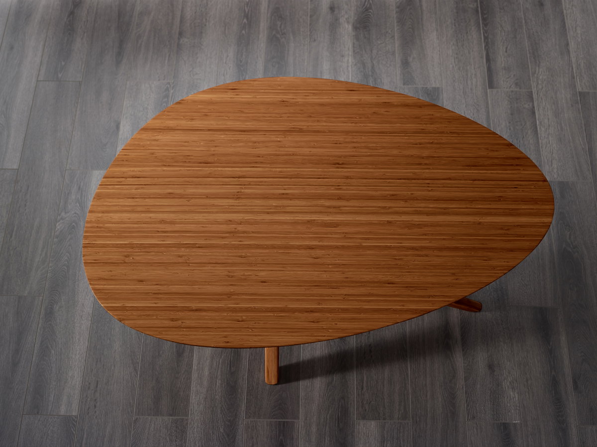 Rosemary Coffee Table, Amber, by Greenington, 34" length x 46.5" width x 16" height View 6