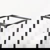 Cindy Set of 2 Matte Black Metal and Hurricane Glass Pillar Tabletop Candle Holders thumbnail 3