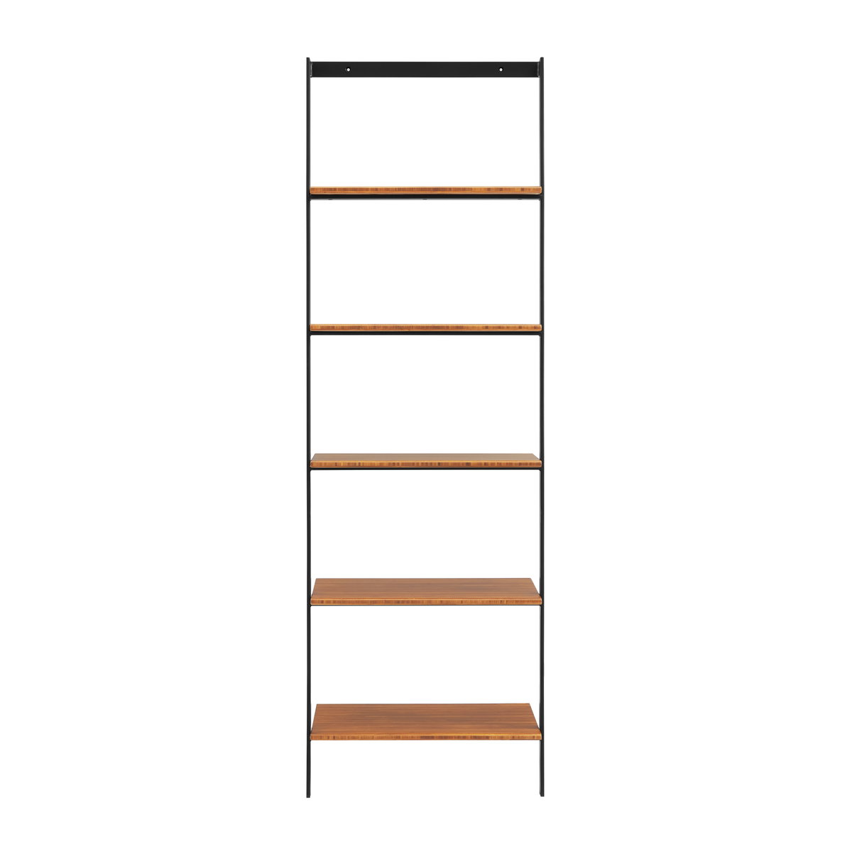 Studio Plus Leaning Shelf, Amber, Shelving & Bookcase by Greenington, 14.5" length x 25.25" width x 76" height View 2