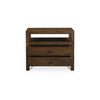 Windsor Nightstand Dark Brown, by Moe's Home, 31" width x 26" height x 18" depth thumbnail 4