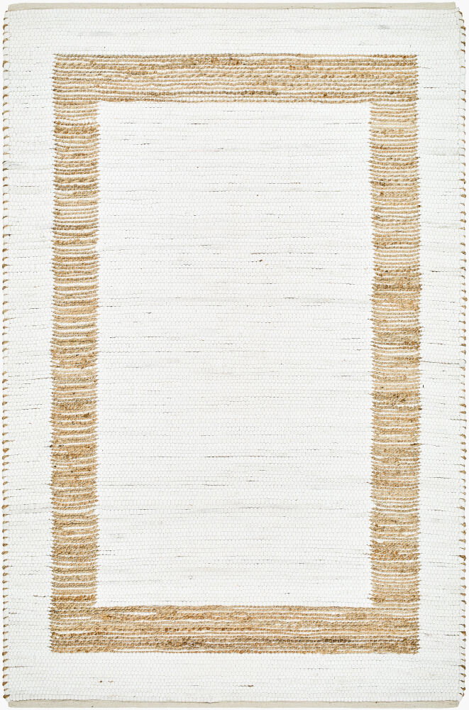 Jean Handmade Rug, by Surya, 1'6" length x 1'6" width
