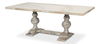 Small 81' Dining Table, As Shown, by Sarreid, 81" length x 40" width x 30" height thumbnail 1
