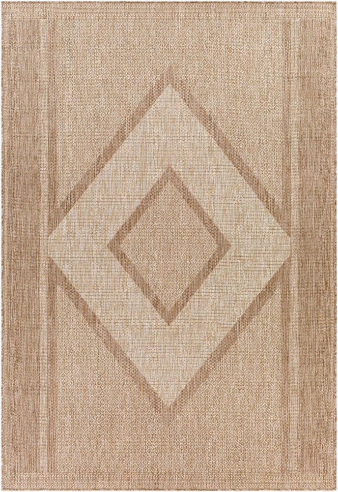 Tuareg Machine Woven Rug, by Surya, 1'3.75" length x 1'3.75" width