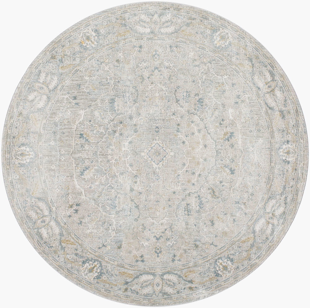 Brunswick Machine Woven Rug, by Surya, 6'6.74" length x 6'6.74" width