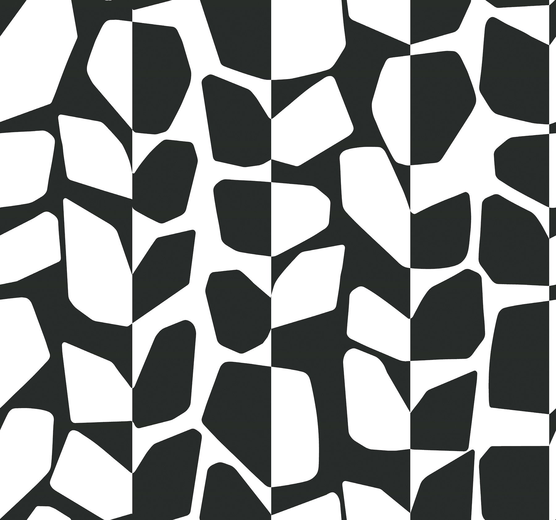 Primitive Vines Black & White Wallpaper large image 