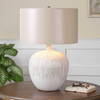 Georgios Textured Ceramic Lamp, Table Lamp by Uttermost, 16" width x 23.25" height x 16" depth thumbnail 4