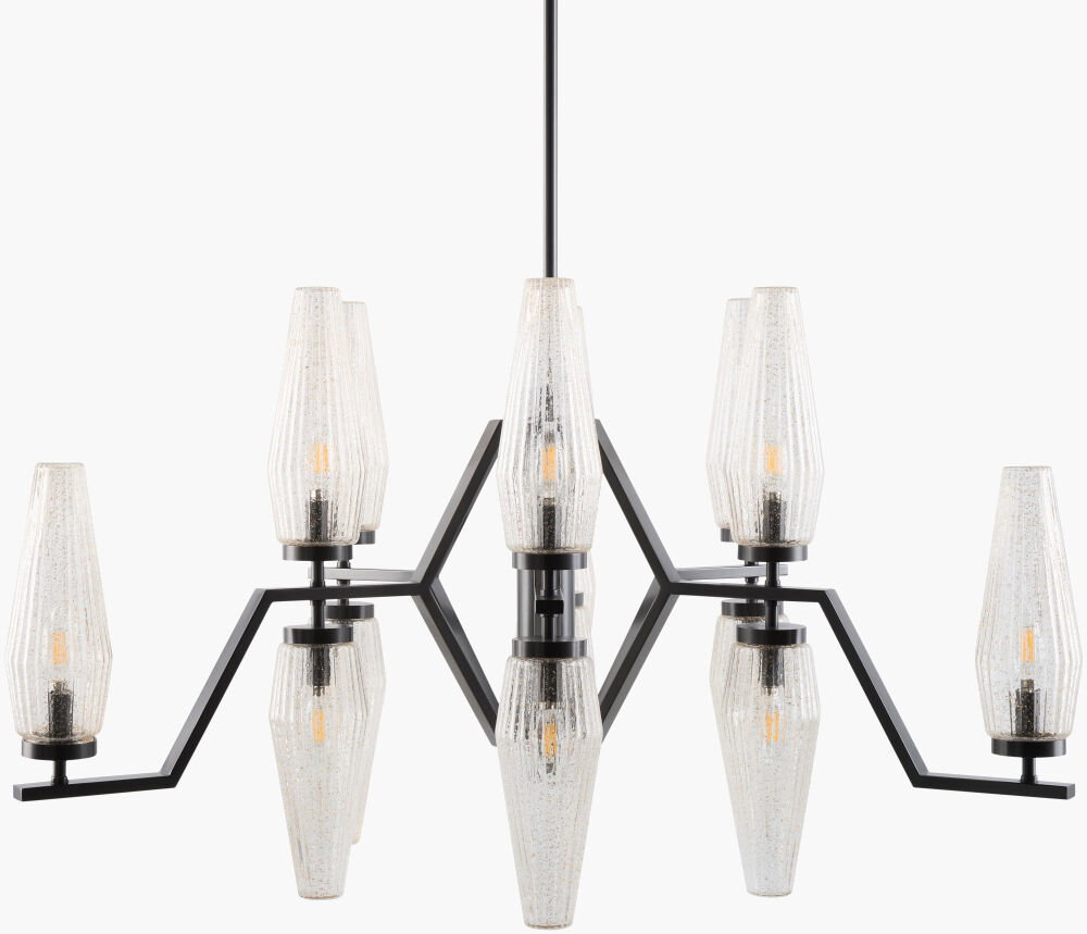 Caelis Chandelier, by Surya, 81" length x 45" width x 23" height