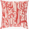 Mizu Accent Pillow, Decorative Pillow by Surya, 18" length x 18" width thumbnail
