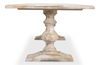*Lionisio Trestle Table,Disrupted White, Dining Table by Sarreid, 84" length x 41" width x 30" height thumbnail 6