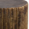 Peaks And Valleys Gold Accent Table, Side & End Table by Uttermost, 14" width x 20" height x 14" depth thumbnail 5