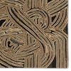 Verde Home By Jaipur Living Kathmandu PVH13 Handmade Abstract Tan and Black Area Rug (6'x9') thumbnail 2
