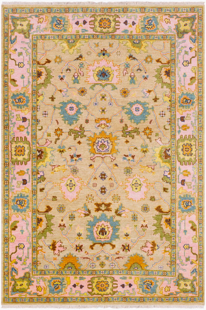Hillcrest Handmade Rug, by Surya, 1'6" length x 1'6" width
