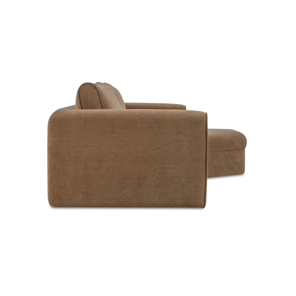 Madrid Right Sectional Taupe, Sectional Sofa by Moe's Home, 112" width x 33.5" height x 65" depth View 4