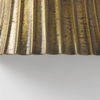 Letitia  Gold Hammered Metal Fan Wall Sconce thumbnail 5