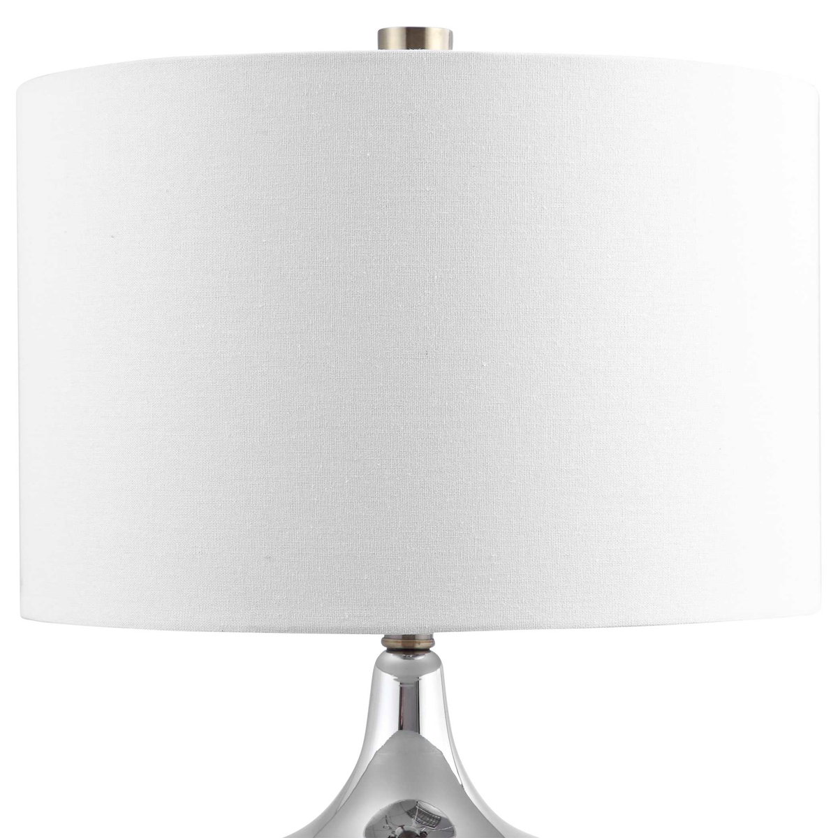 Como Chrome Table Lamp, by Uttermost, 1'3.5" width x 1'11" height x 1'3.5" depth View 5