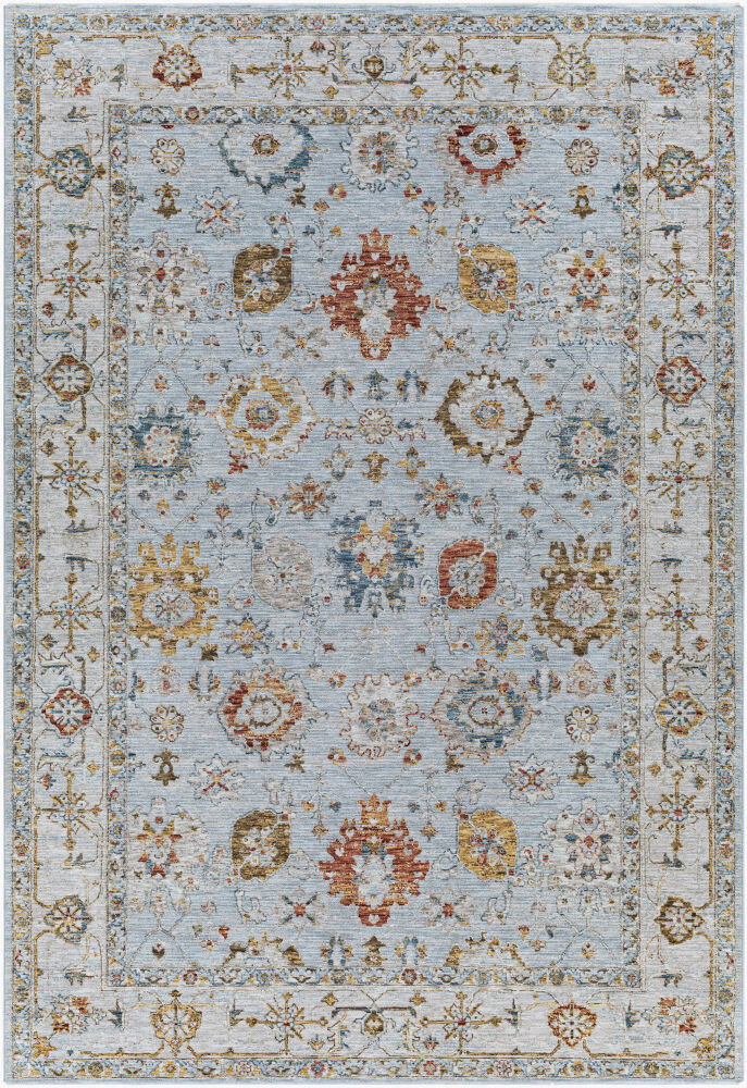 Reina Machine Woven Rug, by Surya, 9'6.17" length x 6'6.74" width