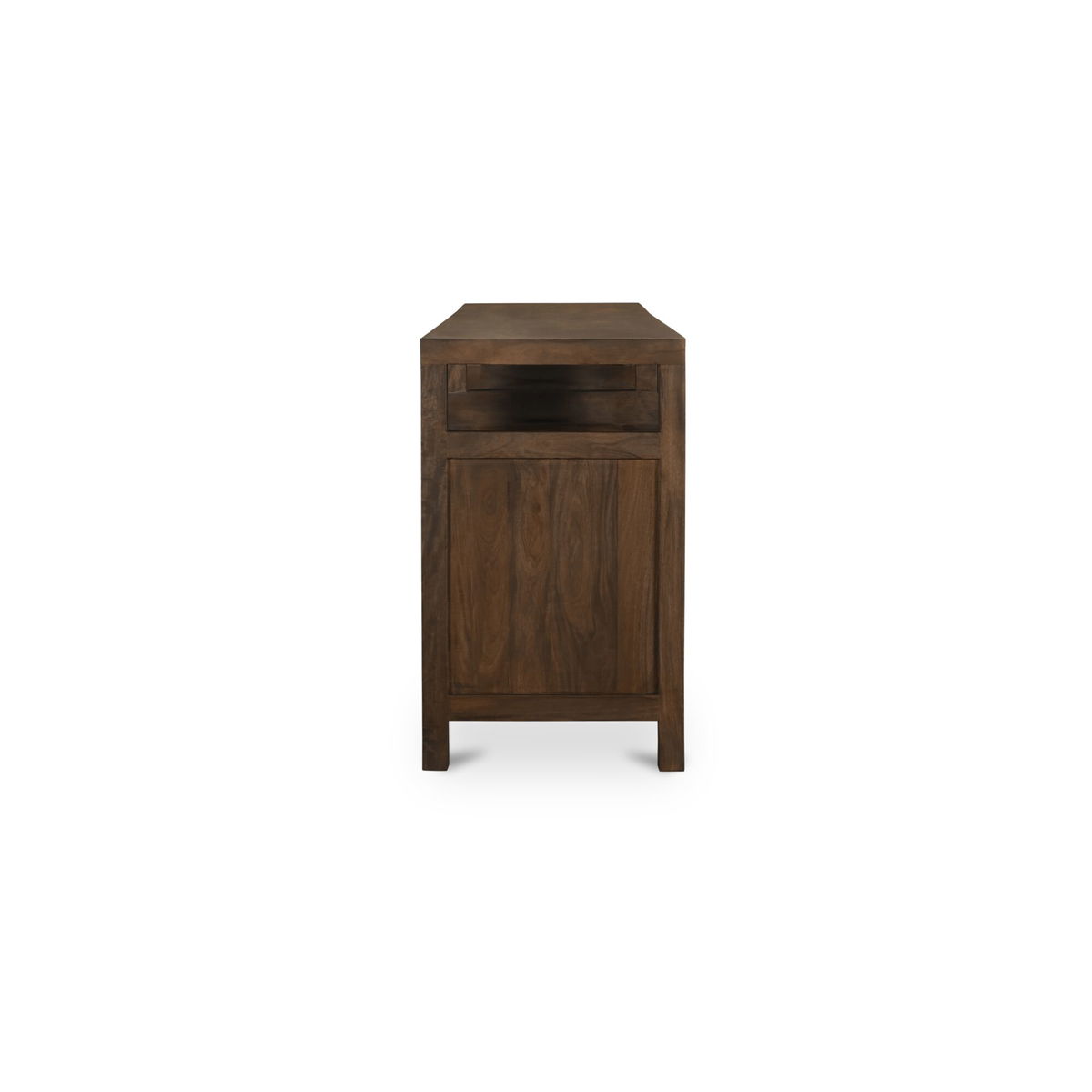 Windsor Sideboard Dark Brown, Cabinets & Sideboard by Moe's Home, 84" width x 33" height x 20" depth View 3