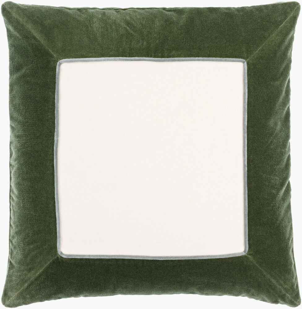 Squared Accent Pillow, Decorative Pillow by Surya, 18" length x 18" width