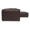 Form Nook Modular Sectional Espresso Brown, Sectional Sofa by Moe's Home, 81" width x 26" height x 71.5" depth thumbnail 3