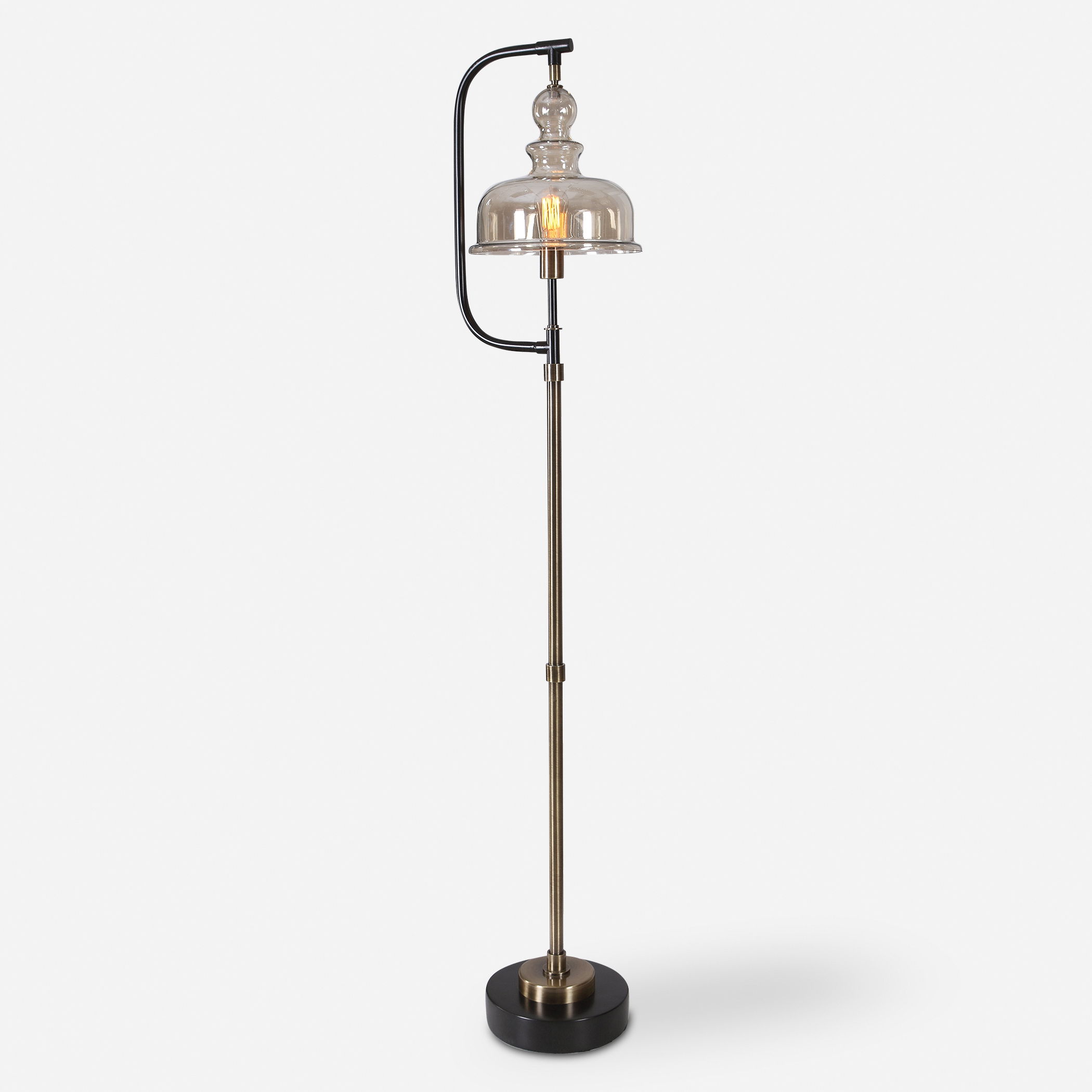 Elieser Industrial Floor Lamp large image 