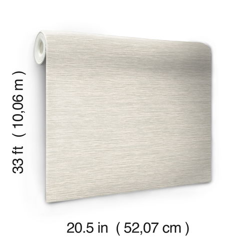 Challis Woven Beige Wallpaper