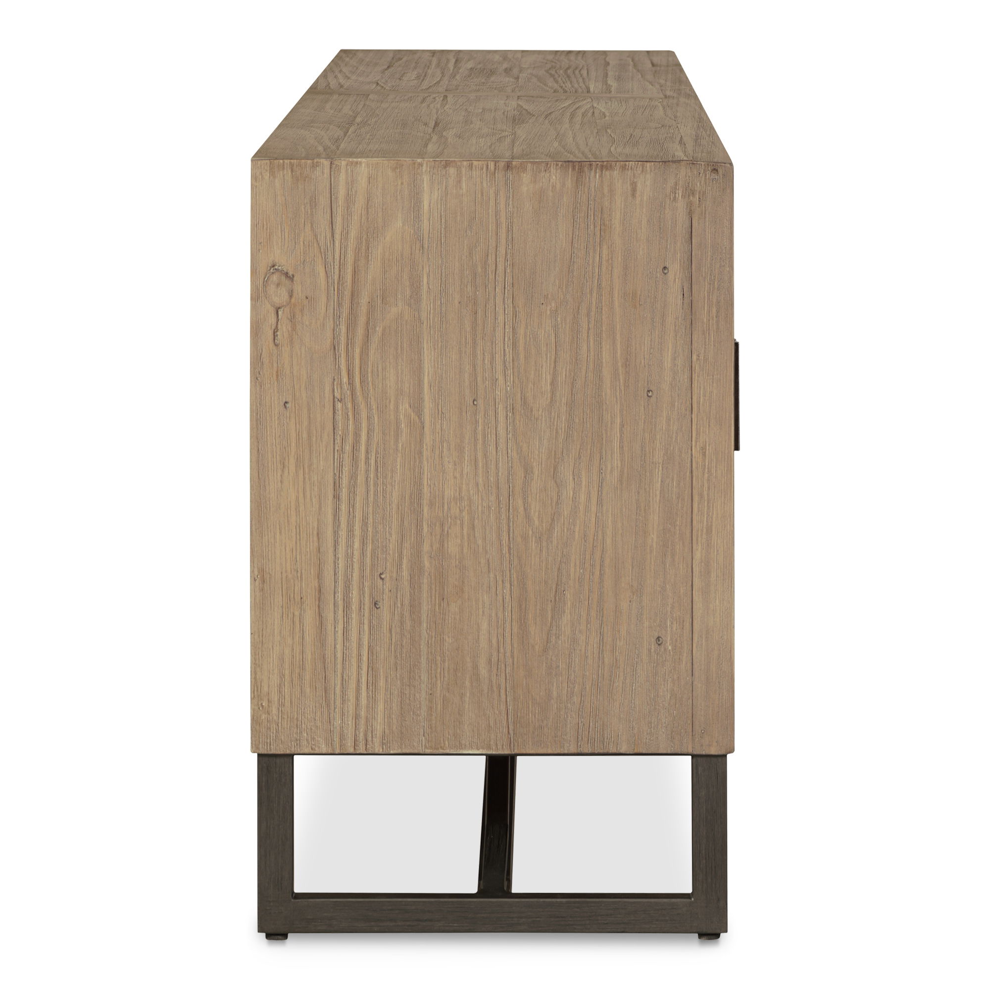 Sierra Media Unit Natural, Media Console by Moe's Home, 79" width x 25.5" height x 15.7" depth View 4